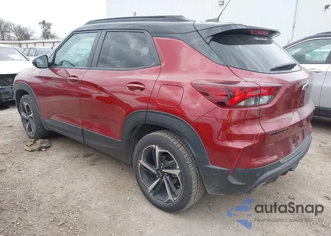 2022 Chevrolet Trailblazer Fwd Rs z USA, uszkodzony, nr VIN KL79MTSL2NB016648